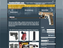 Tablet Screenshot of condorsflight.com